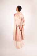 1950s Pink Silk Opera Coat