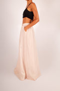 Vintage 1999 Chaiken and Capone Satin Maxi Skirt